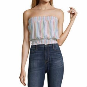 Derek & Heart tube striped top size XS